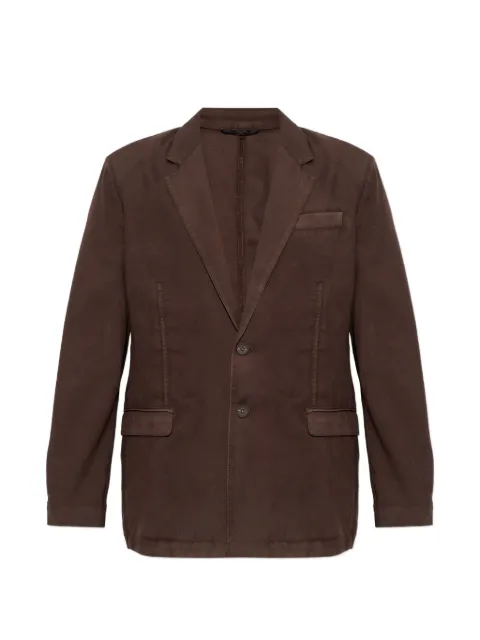 Diesel J-Creed-Aecb notched-lapel single-breasted blazer