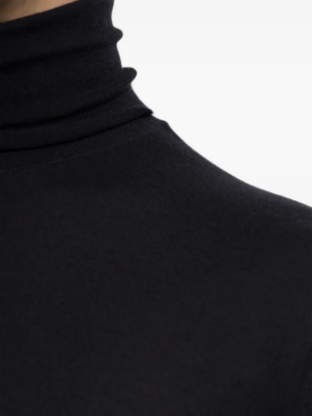 Dolce & Gabbana Turtleneck Sweater In Blue