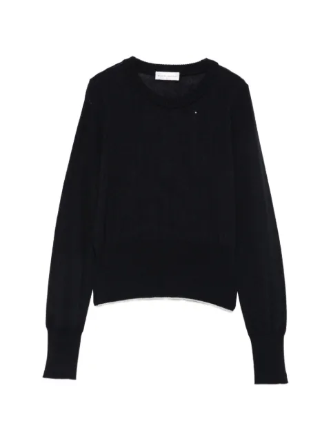 Roberto Collina ribbed-waist sweater