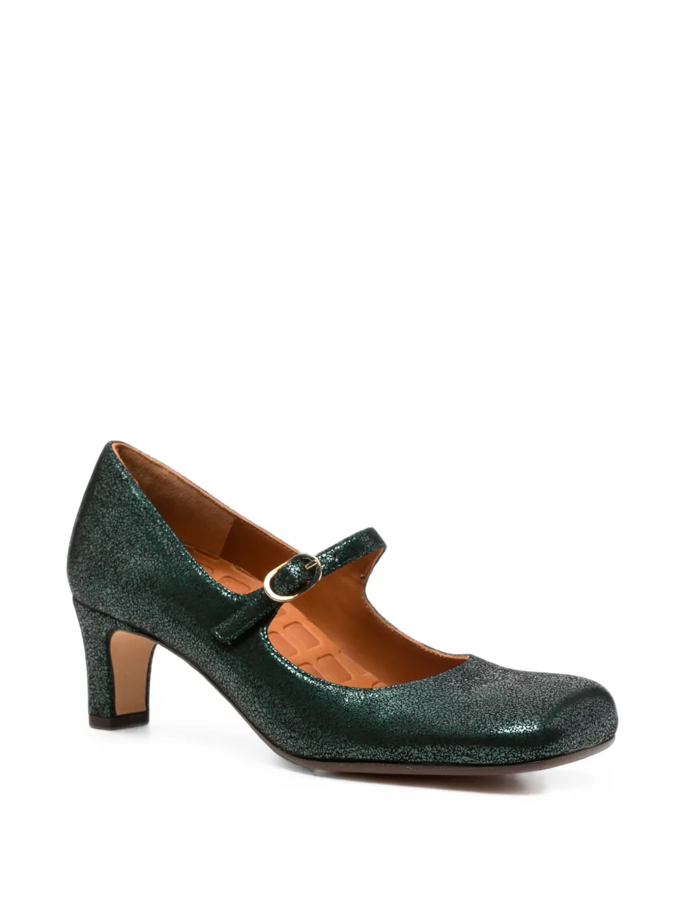 Chie Mihara Samai metallic pumps Groen