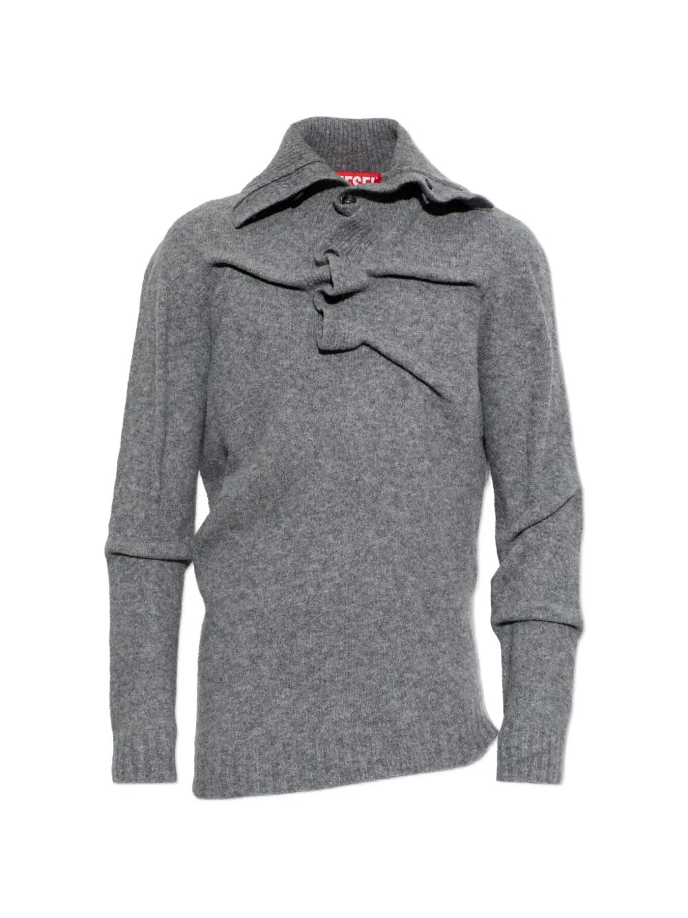 Diesel Turtleneck K-andrew Sweater In 그레이