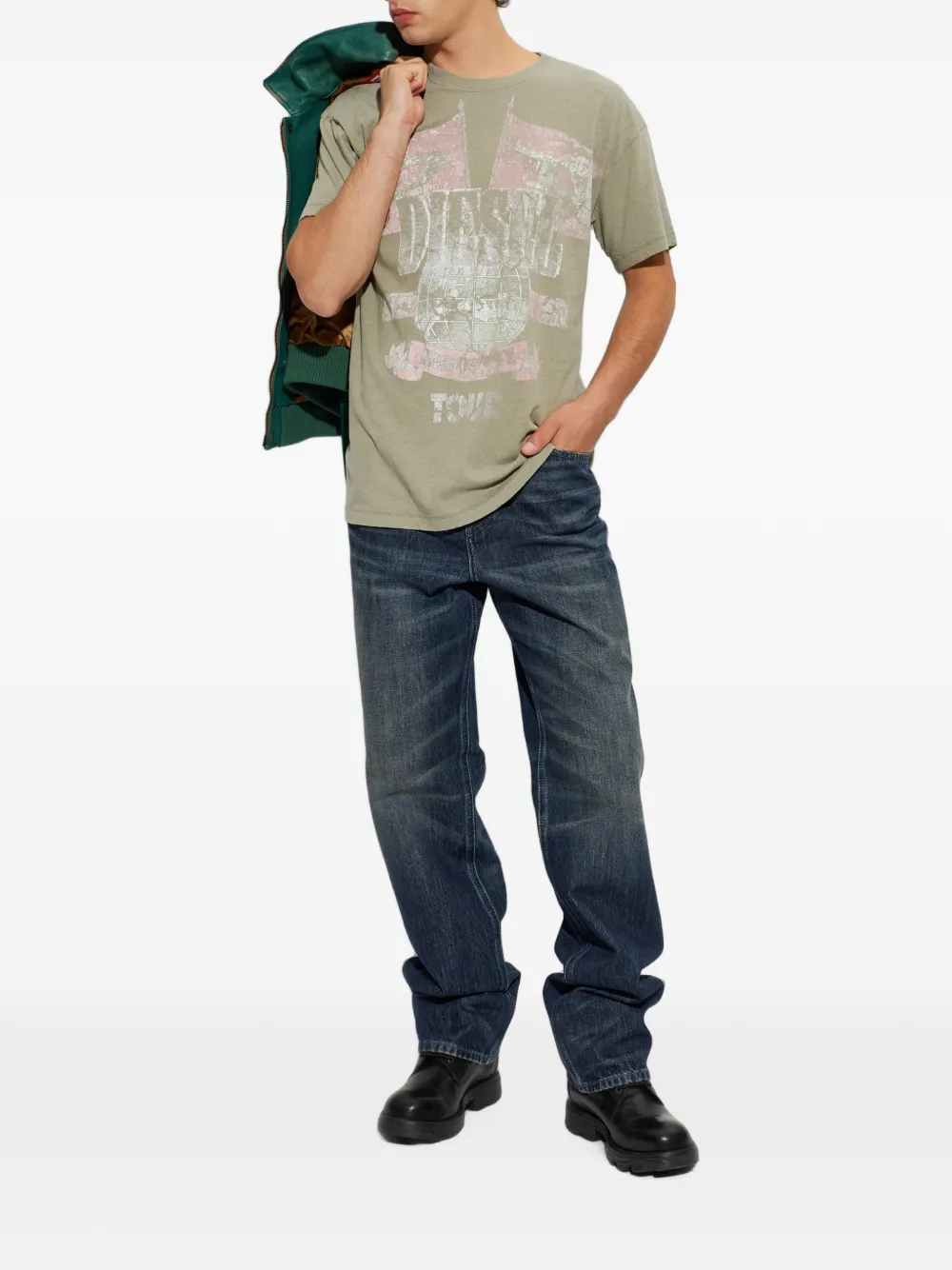Diesel 1991 D-Voeed-Fsj3 jeans Blauw