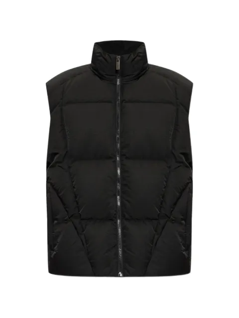 Off-White quilted stand-up collar gilet