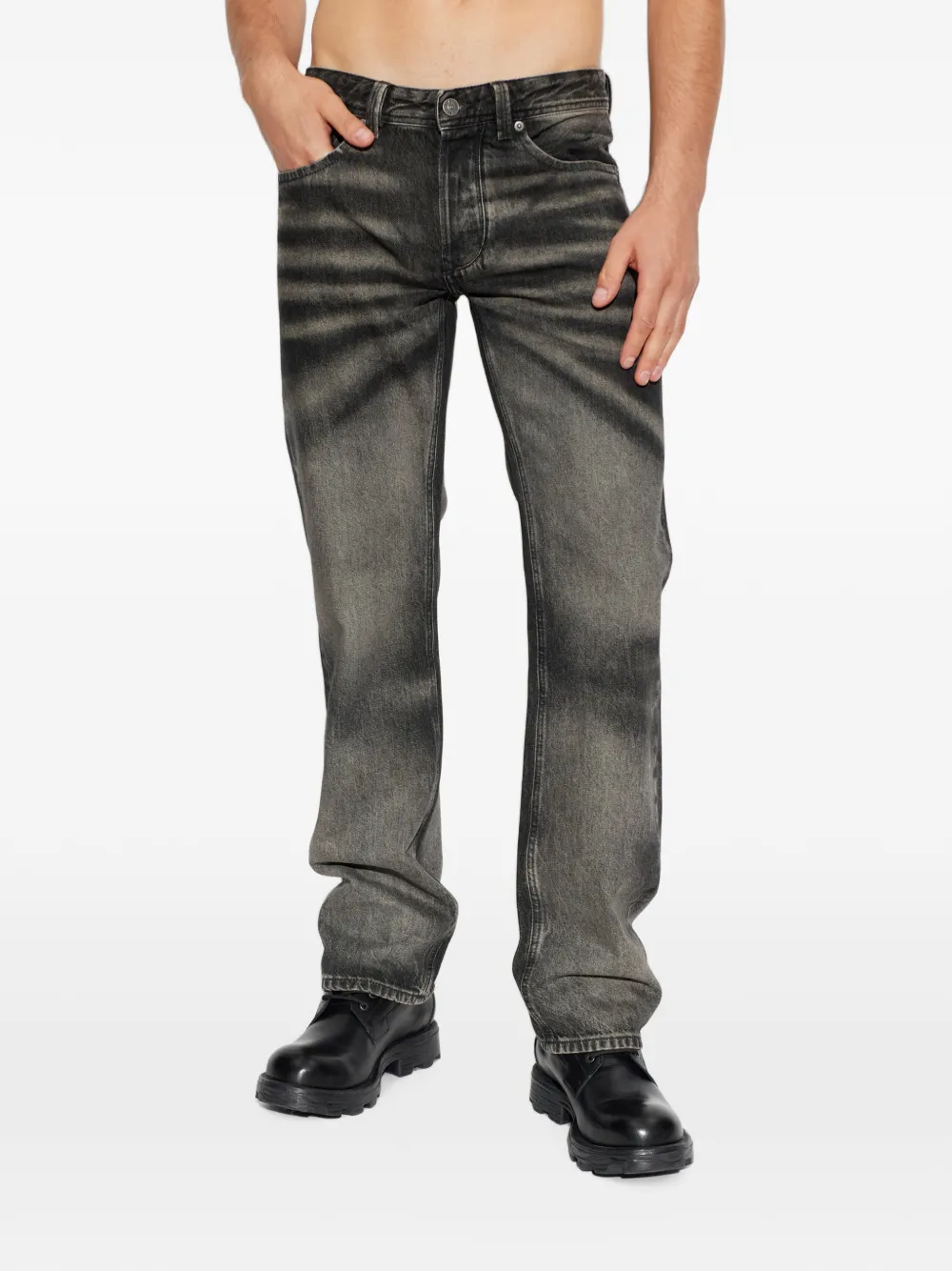 Diesel 1985 Larkee-FSJ jeans Zwart