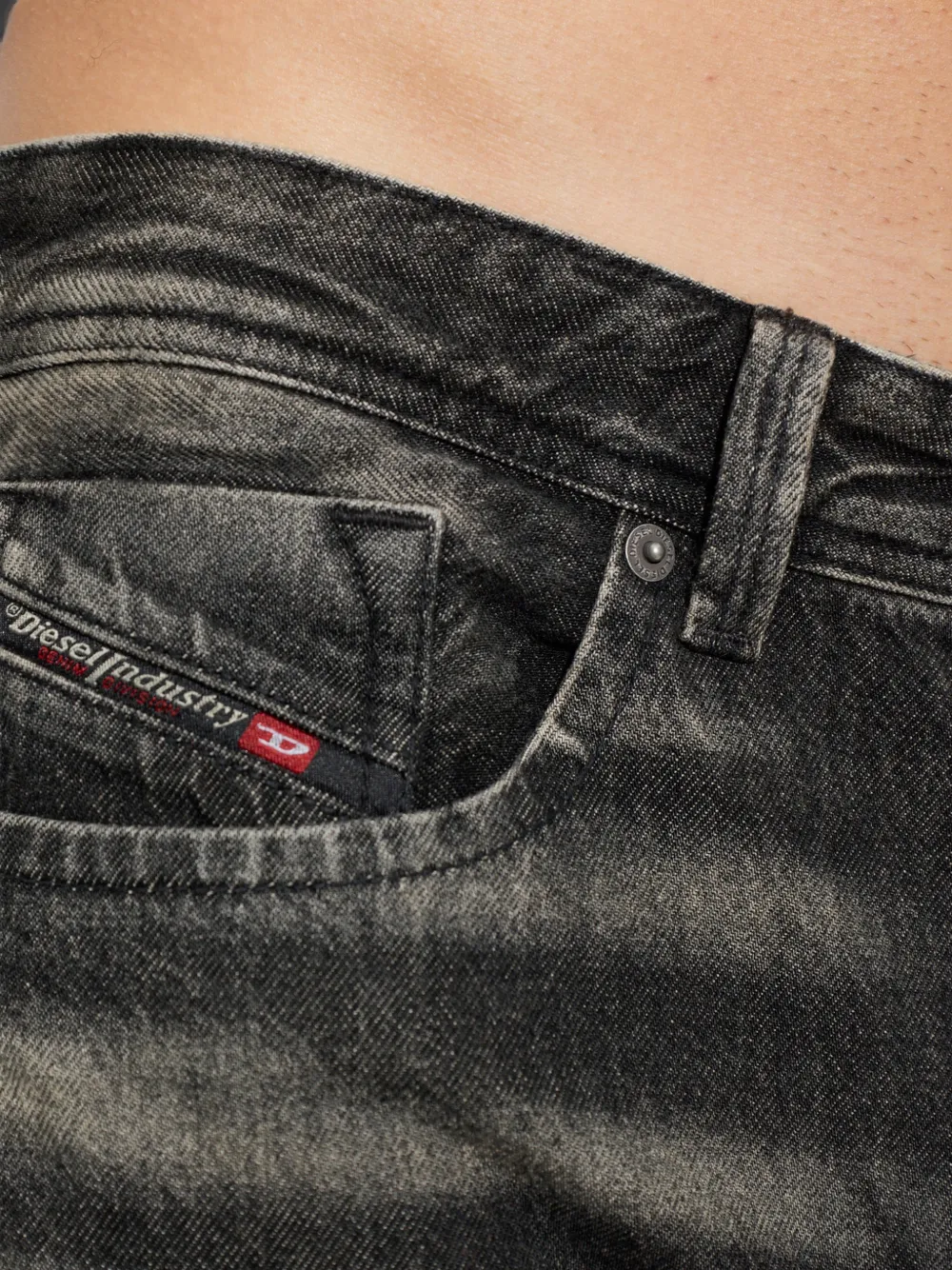Diesel 1985 Larkee-FSJ jeans Zwart