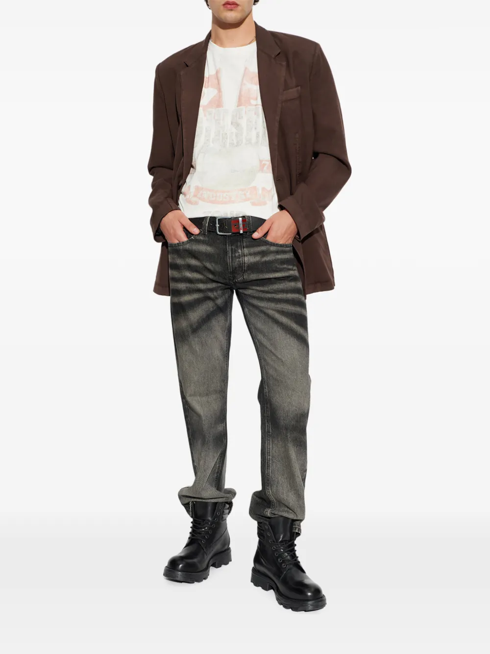 Diesel 1985 Larkee-FSJ jeans Zwart