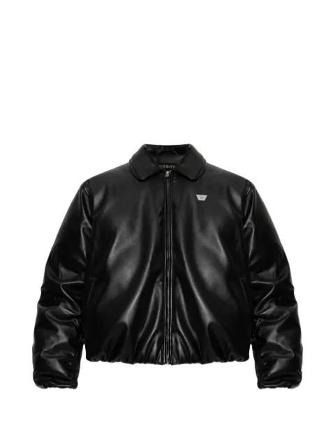 MISBHV logo-plaque insulated jacket