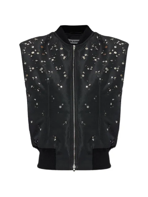 Jil Sander embellished insulated gilet