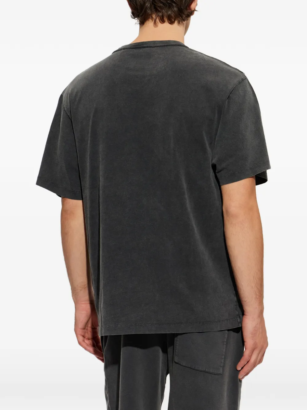 Off-White Katoenen T-shirt met logoprint Grijs