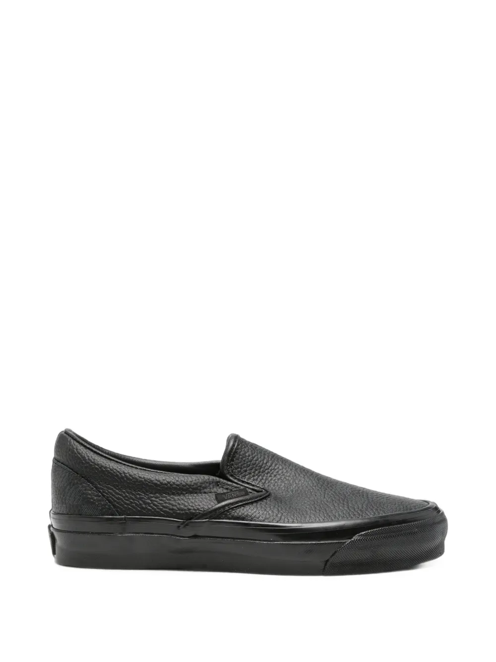 Vans checkerboard pebble-grain sneakers - Nero