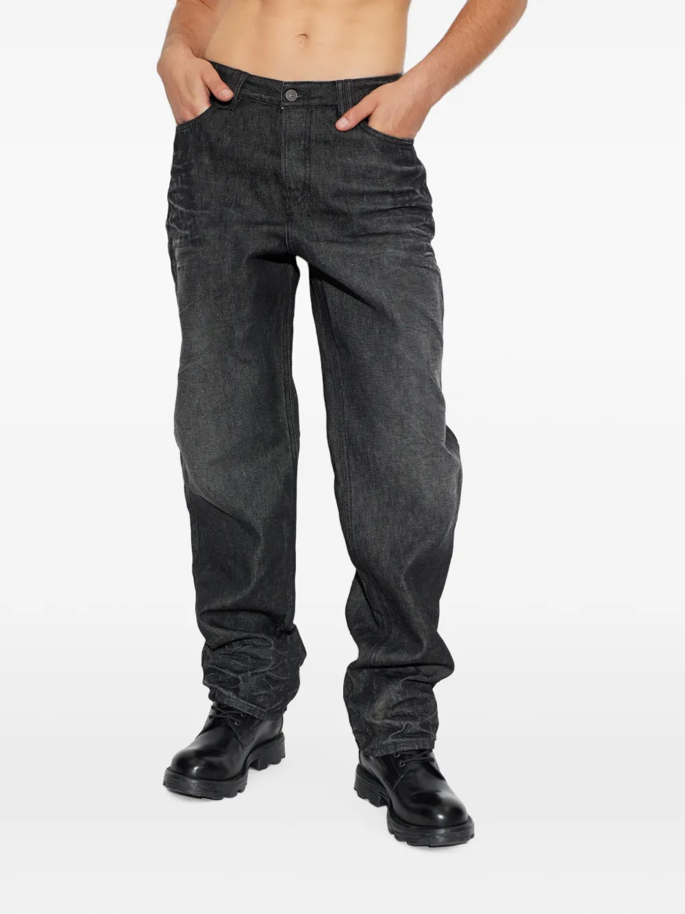 Diesel 1991 D-VOEED-FSJ2 jeans Zwart