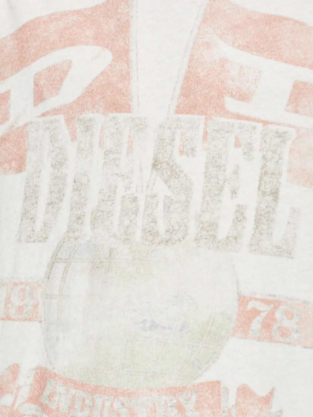 Diesel T-shirt T-Normes-HMBP Beige