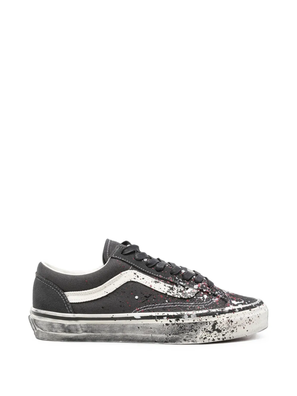 Vans Old Skool paint-splatter sneakers - Grigio