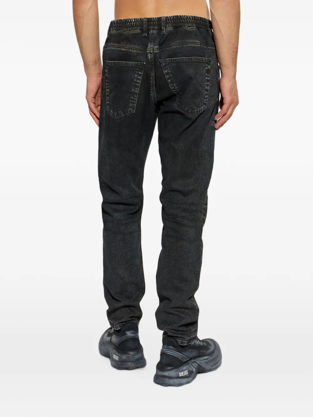 Diesel D-Krooley-B Jogg jeans met trekkoord Zwart