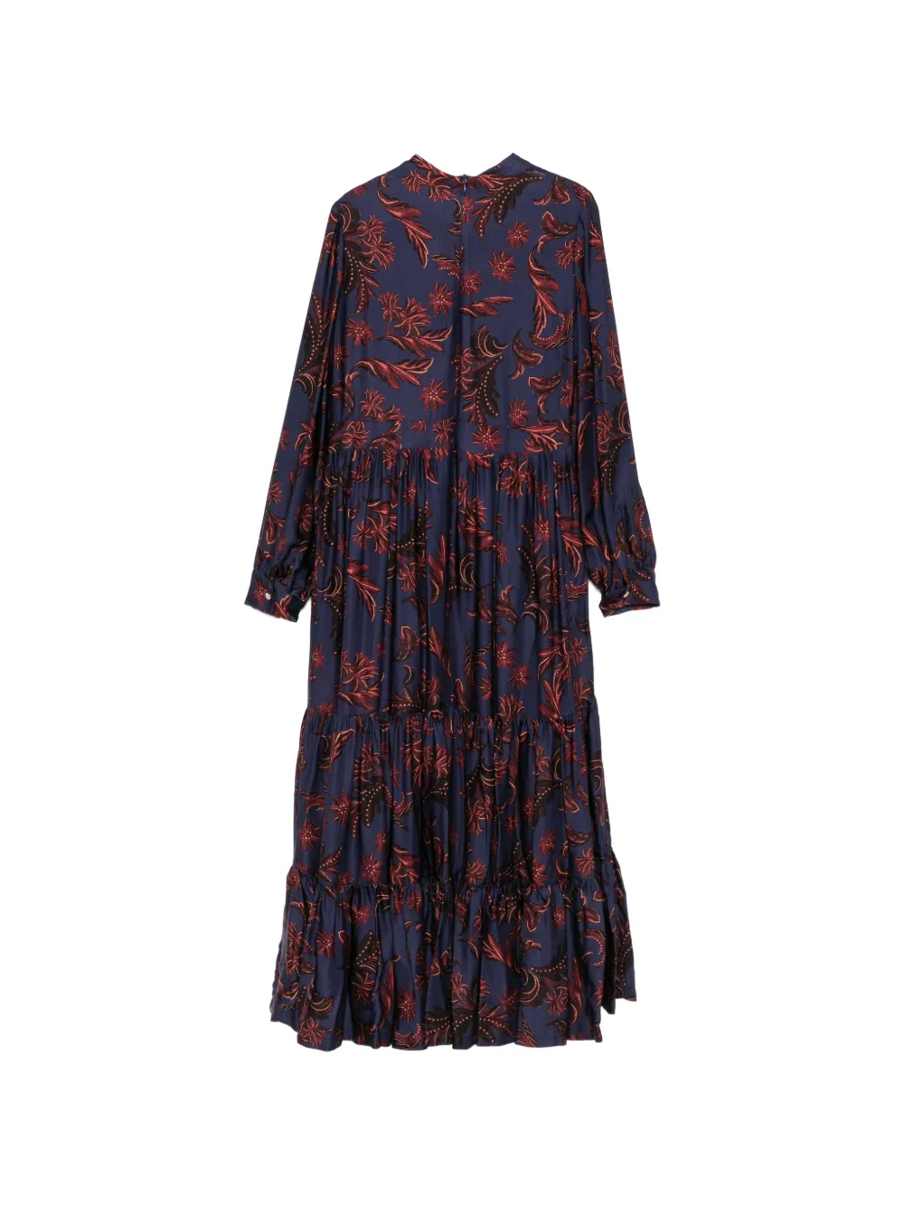 Roberto Cavalli Junior Jurk met bloemenprint Blauw