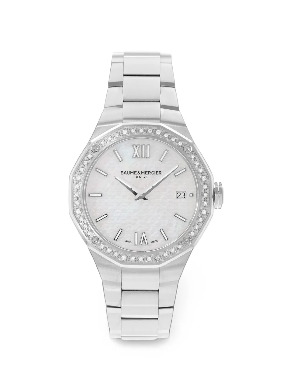 Baume & Mercier Orologio Riviera 36mm - Bianco
