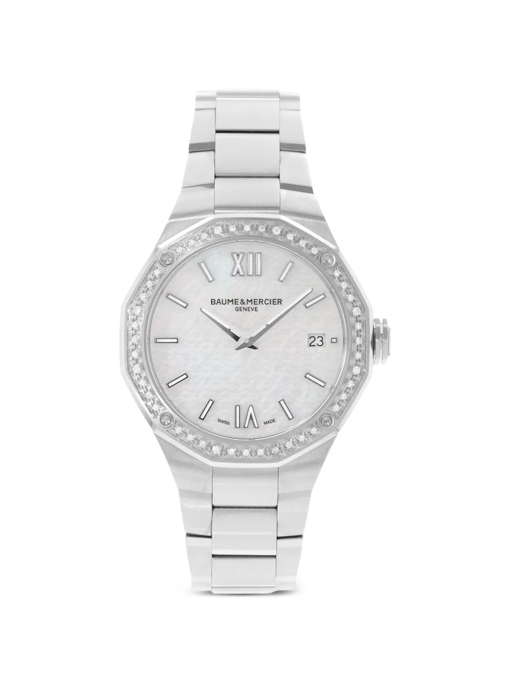 Baume & Mercier Orologio Riviera 36mm - Bianco