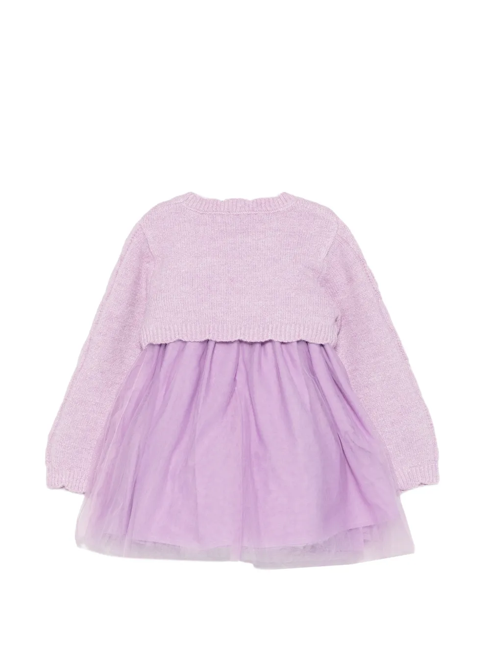 Abel & Lula tulle-skirt dress set Paars