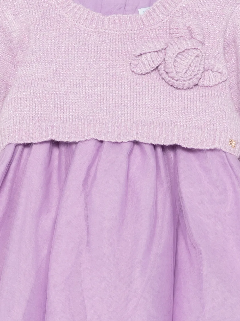 Abel & Lula tulle-skirt dress set Paars