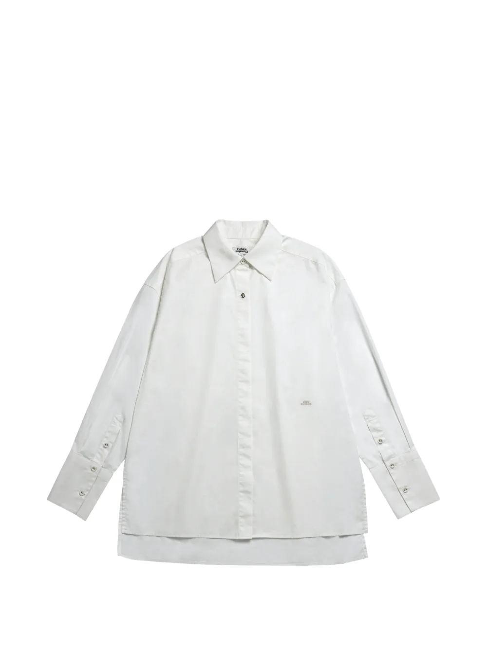 Future Classics oversized button-down shirt - Weiß