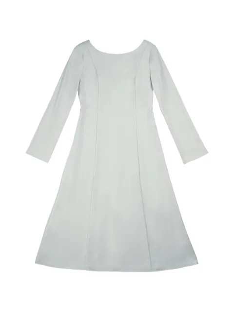 Future Classics boat-neck back-tie midi dress