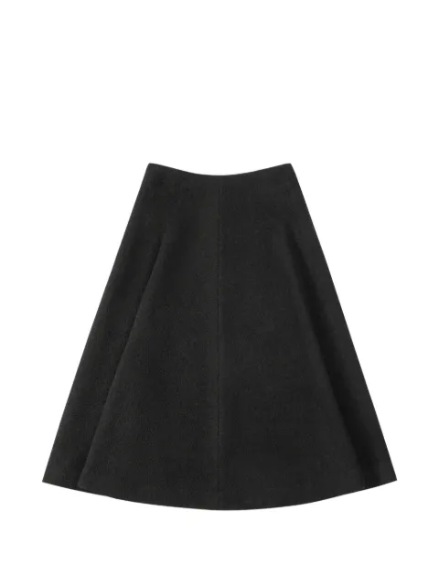 Future Classics textured flare skirt