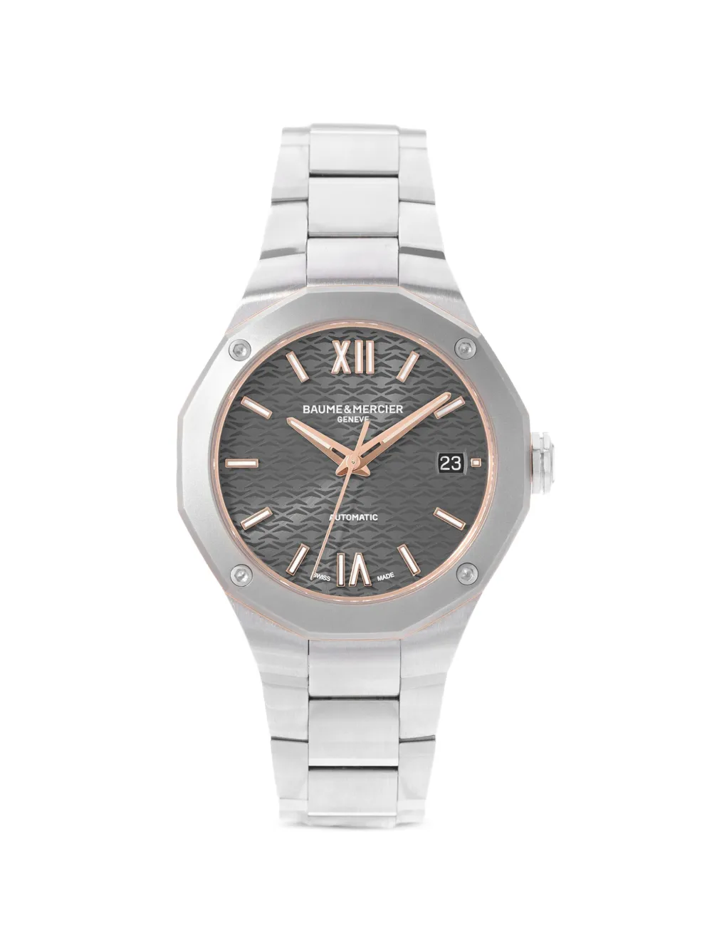 Baume & Mercier montre Riviera 36 mm - Gris Baume & Mercier montre Riviera 36 mm - Gris