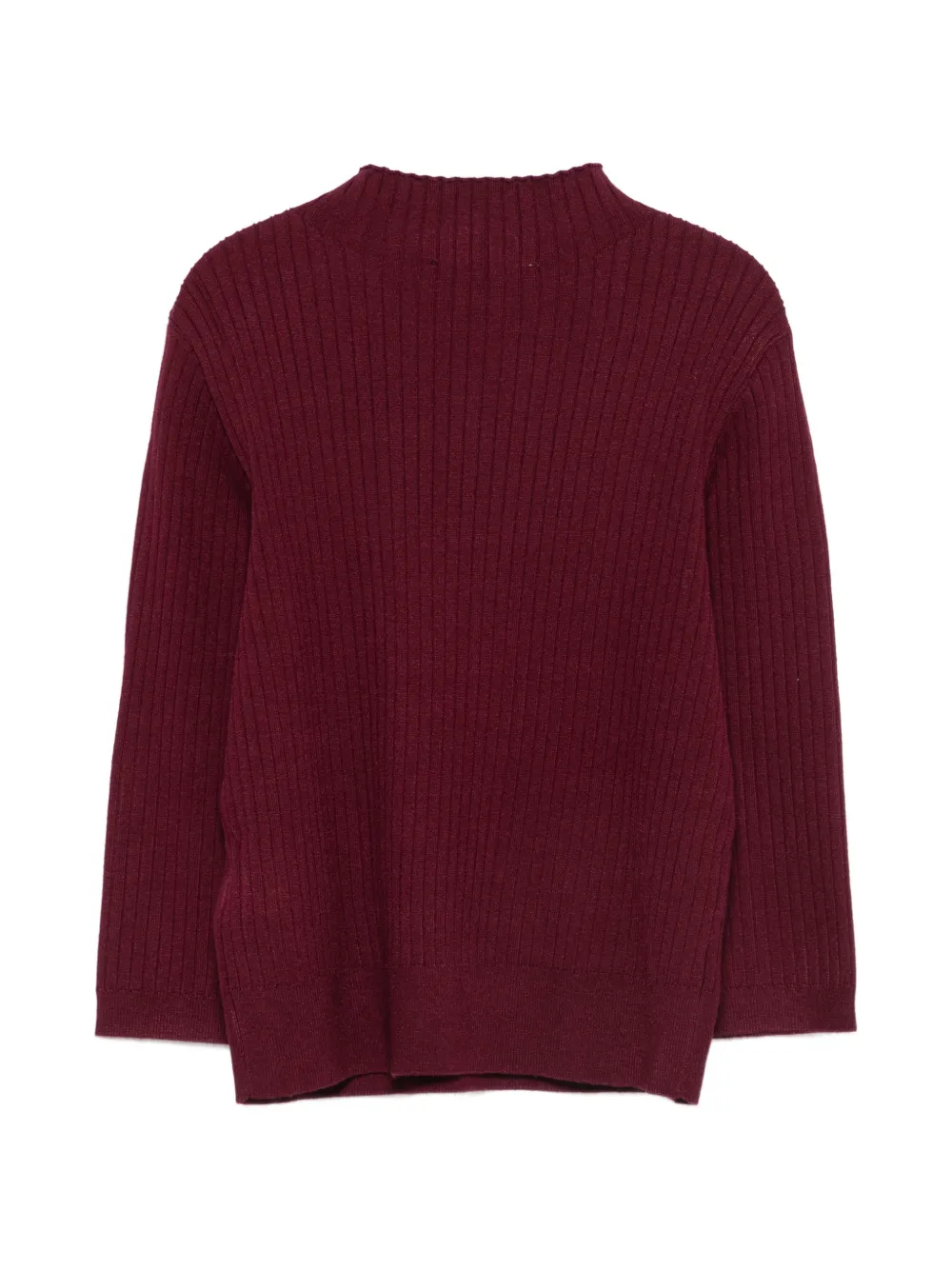 Roberto Cavalli Junior Geribbelde trui met monogram Rood