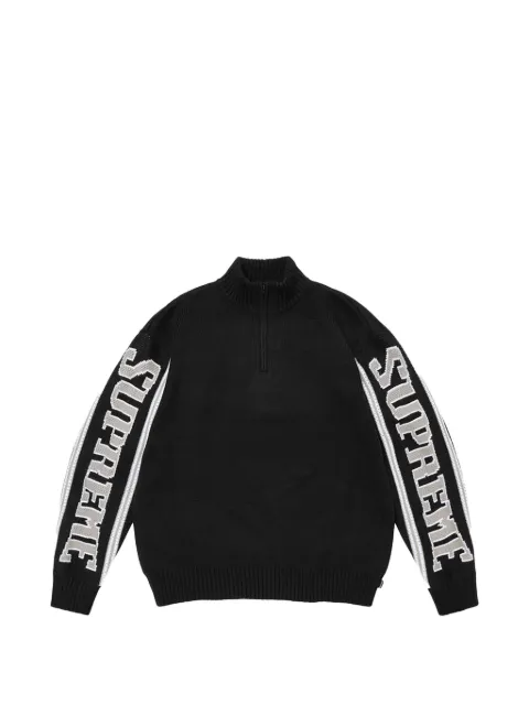 Supreme pull à manches en jacquard