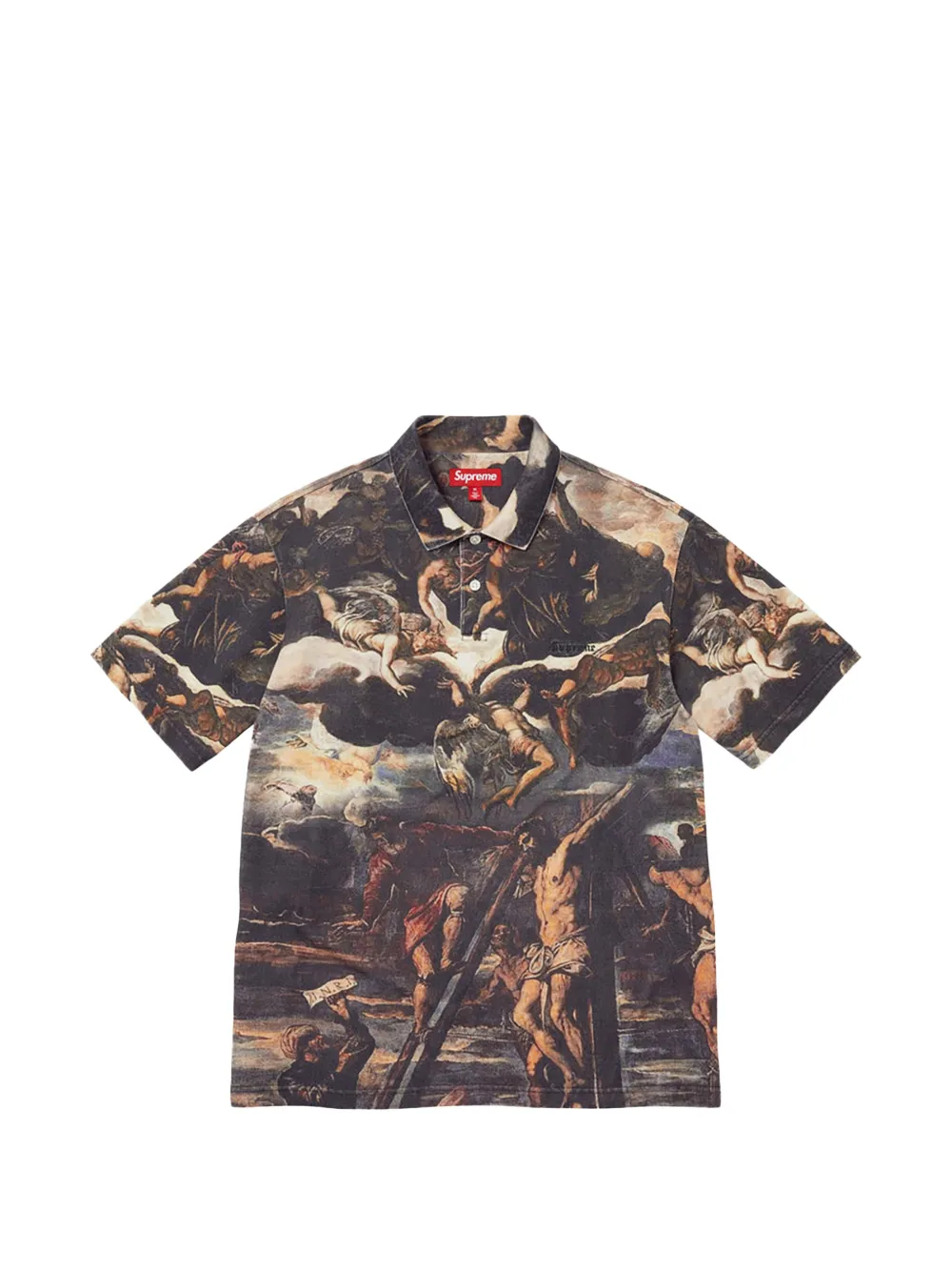 Supreme Crucifixion polo shirt