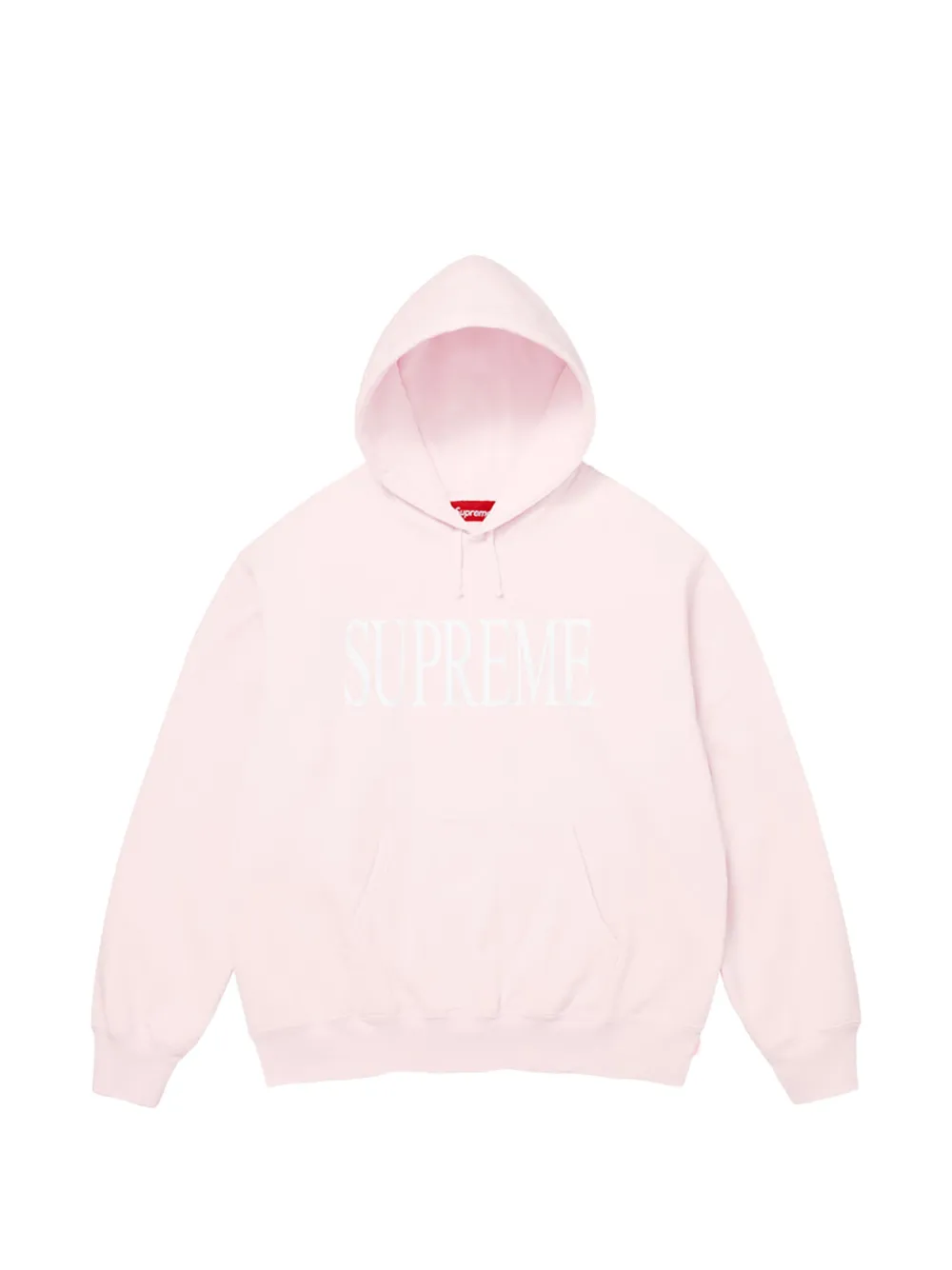 Supreme Felpa Capital con stampa - Rosa