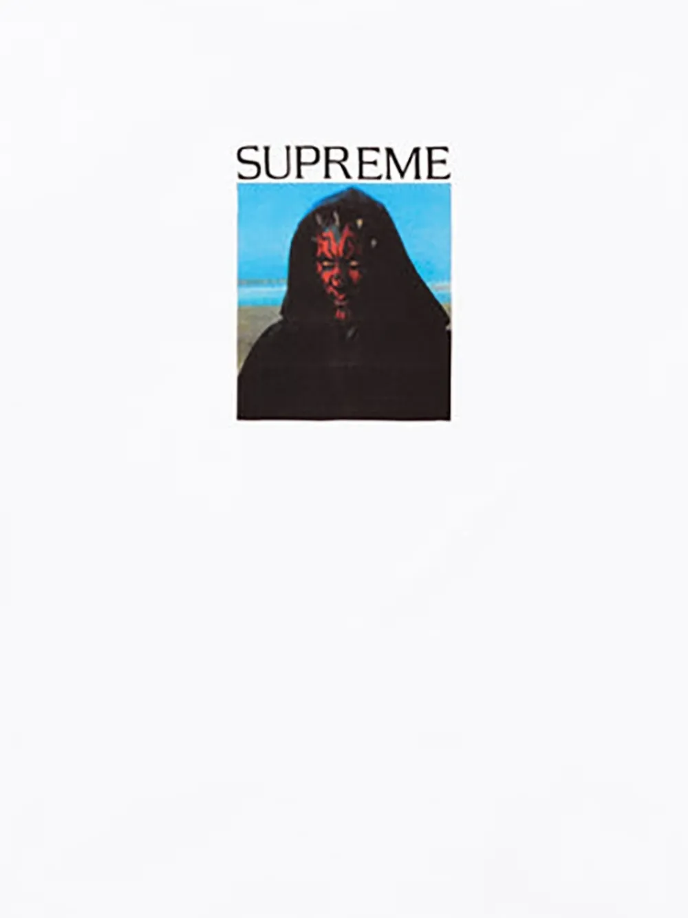 Supreme Sith T-shirt met grafische print Wit