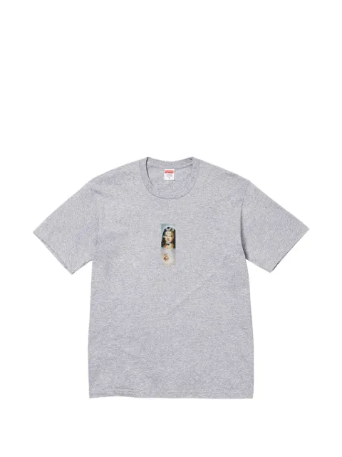 Supreme Prayer Card Box logo T-shirt