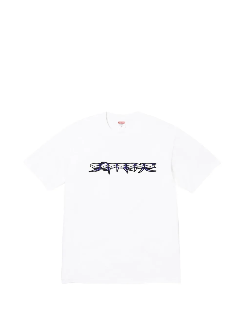 Supreme Skulls-print T-shirt - Bianco