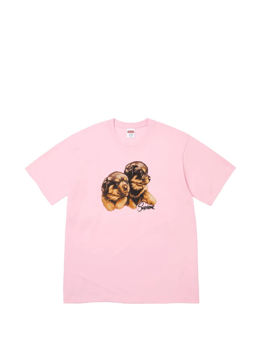 Supreme puppies-print T-shirt