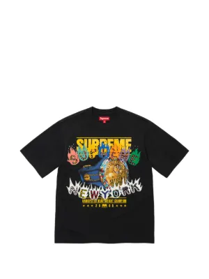 Supreme x MM6 Maison Margiela Tシャツ | ブラック | FARFETCH JP