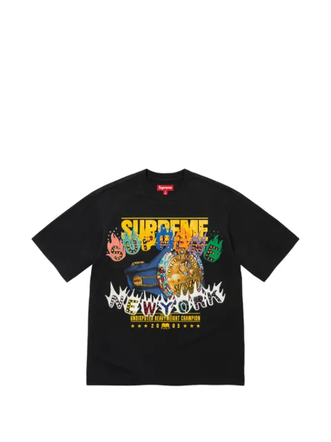 Supreme Undisputed crystal-embellished T-shirt
