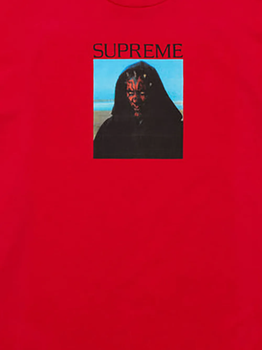 Supreme Sith T-shirt met grafische print Rood