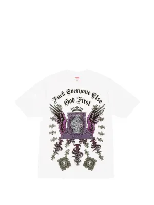 Supreme Prayer Card Box Logo T-shirt | White | FARFETCH