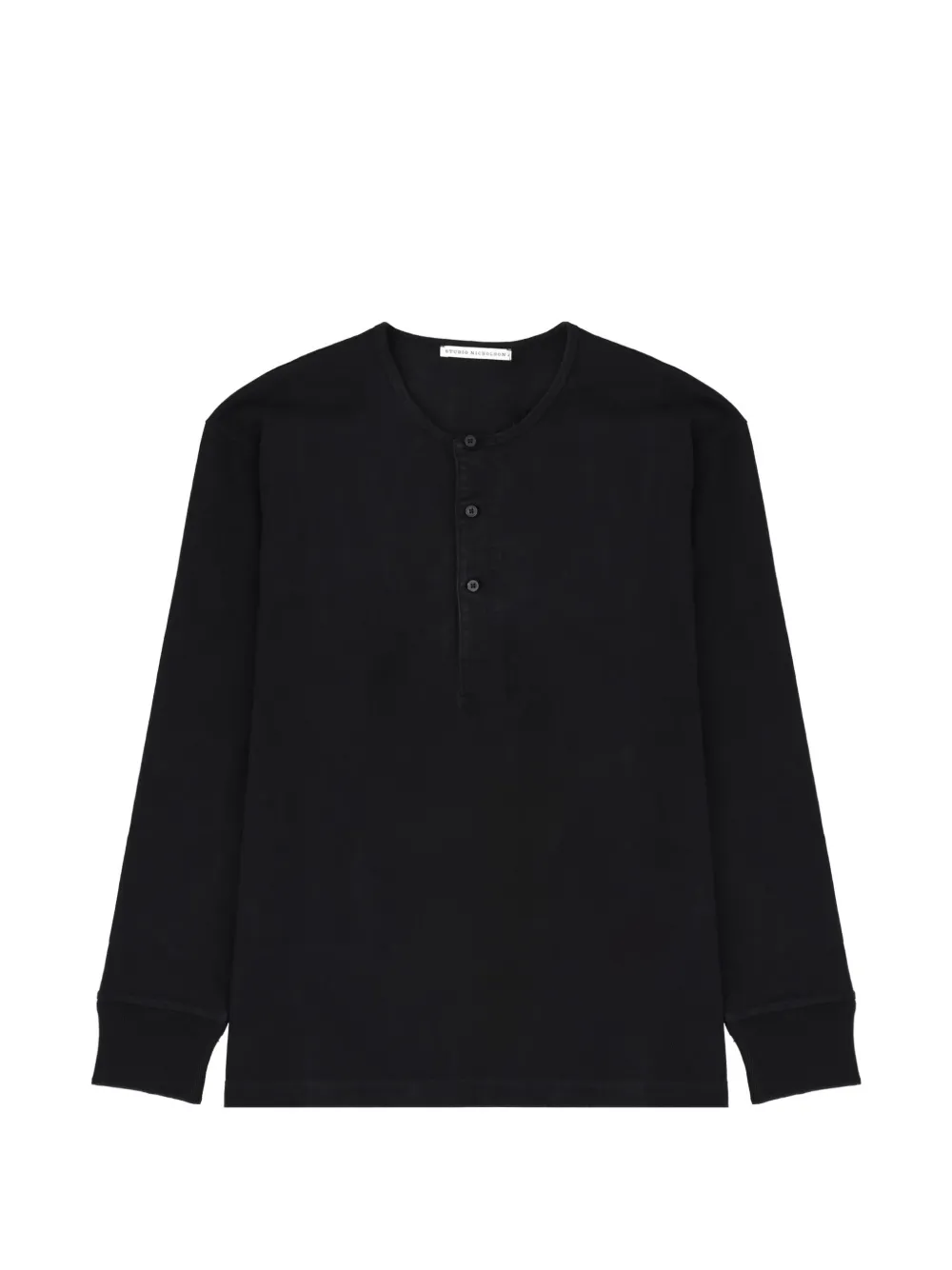 Studio Nicholson Kuyto long-sleeve T-shirt - Noir Studio Nicholson Kuyto long-sleeve T-shirt - Noir