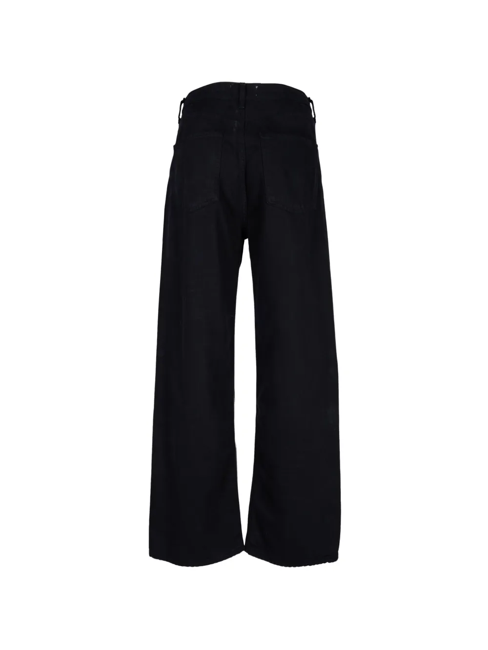AGOLDE Jeans met wijde pijpen Zwart