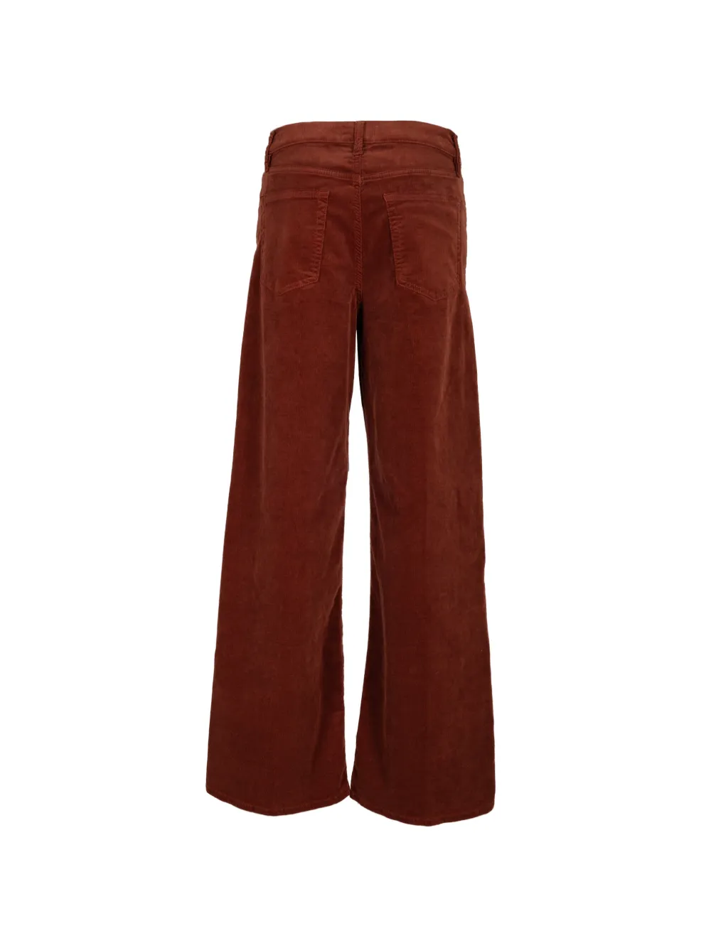 FRAME Corduroy palazzo jeans Rood