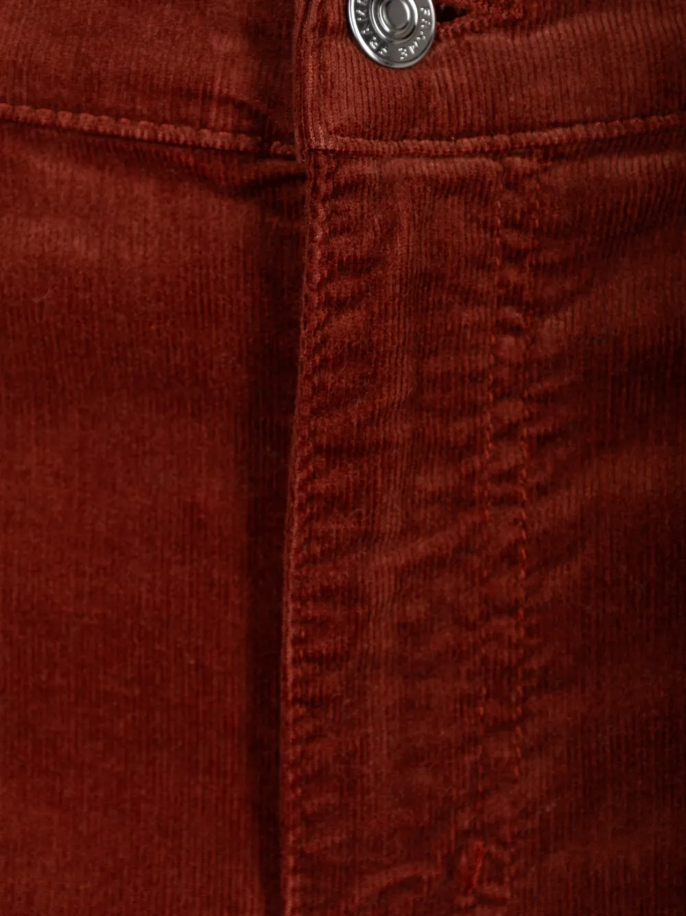 FRAME Corduroy palazzo jeans Rood