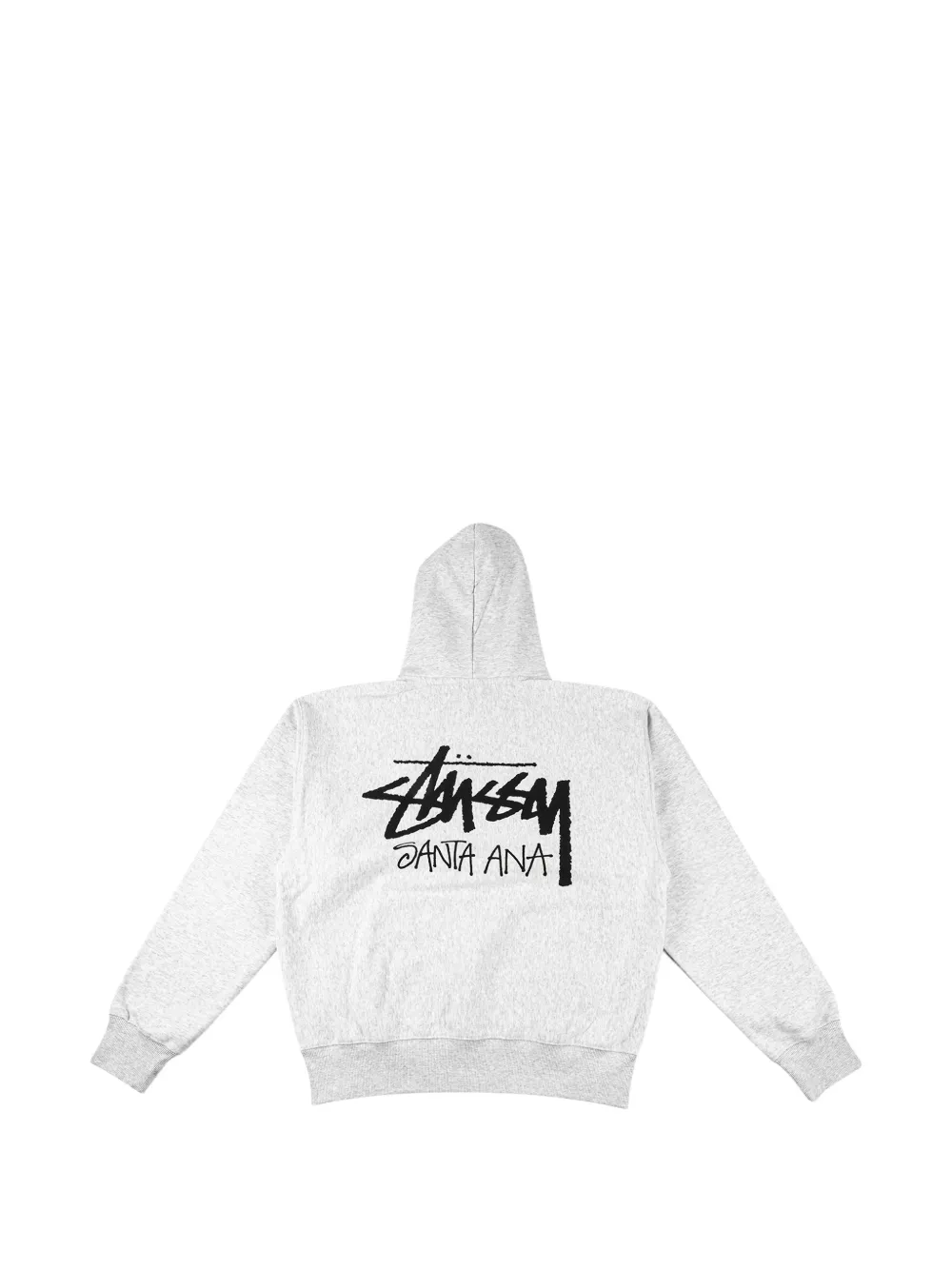 Stüssy Santa Ana hoodie met logo-print Grijs