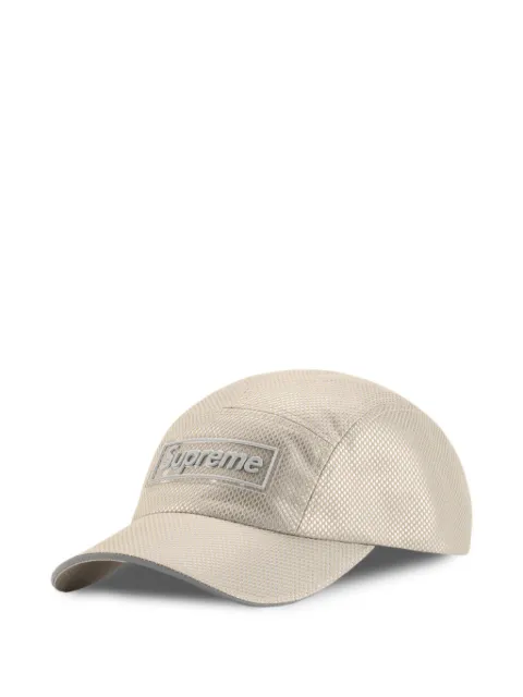 Supreme metallic mesh camp cap