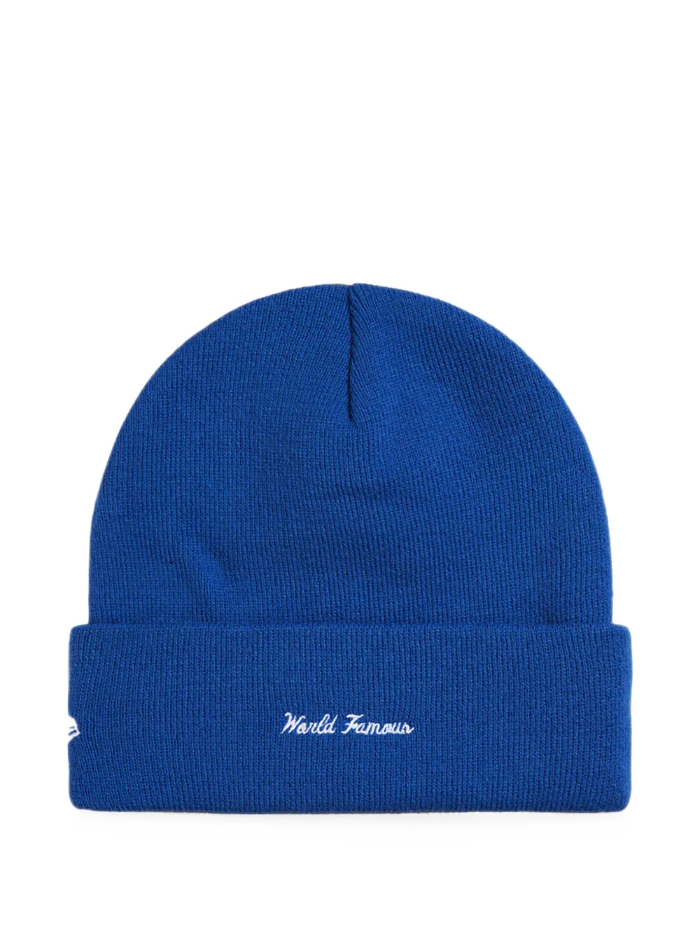Supreme x New Era Action beanie hat Blauw