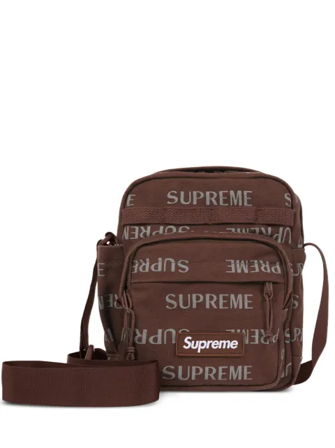 Supreme logo-print shoulder bag