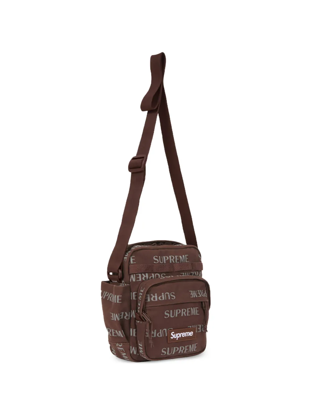 Supreme logo-print shoulder bag Bruin