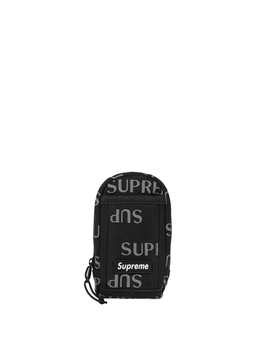 Supreme logo-print neck pouch - Nero