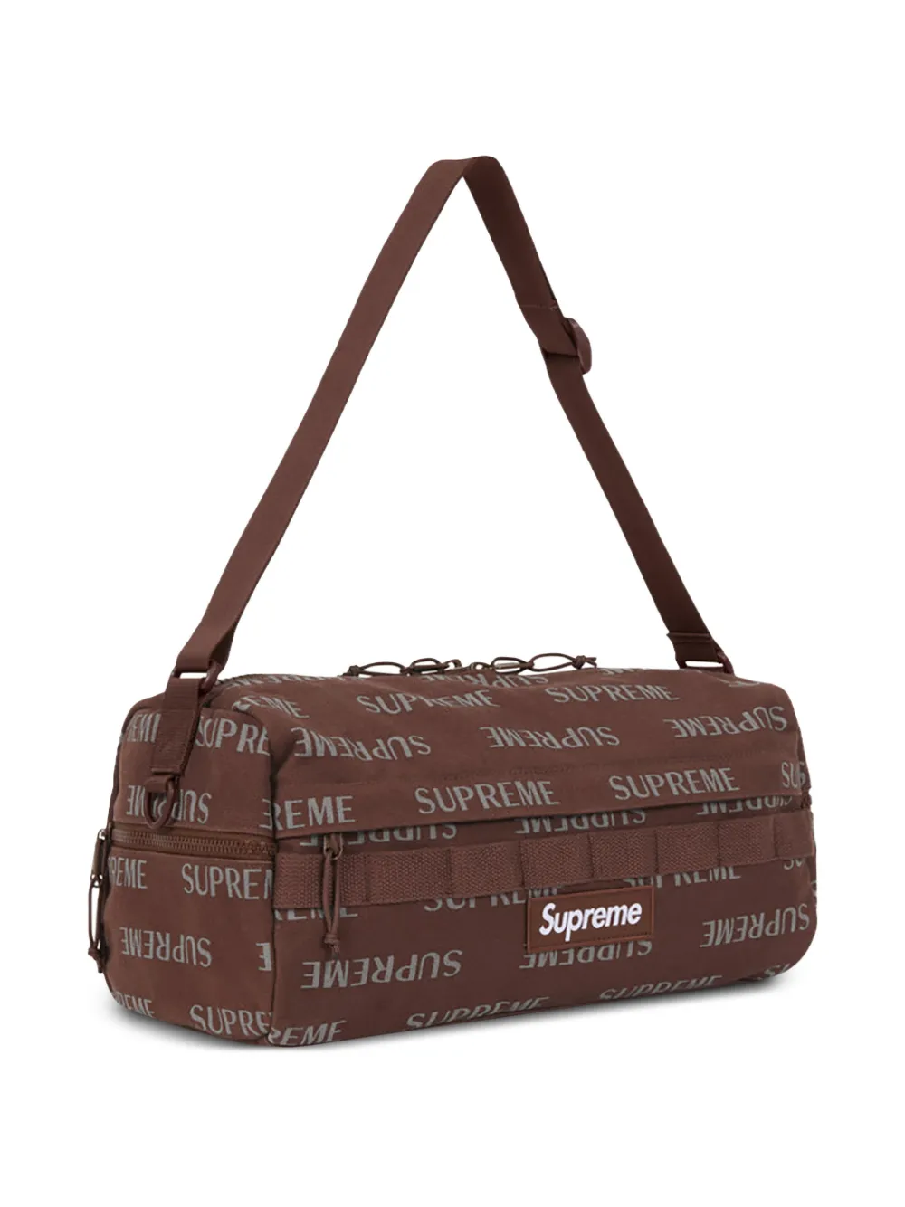 Supreme Cargo tas met logoprint Bruin